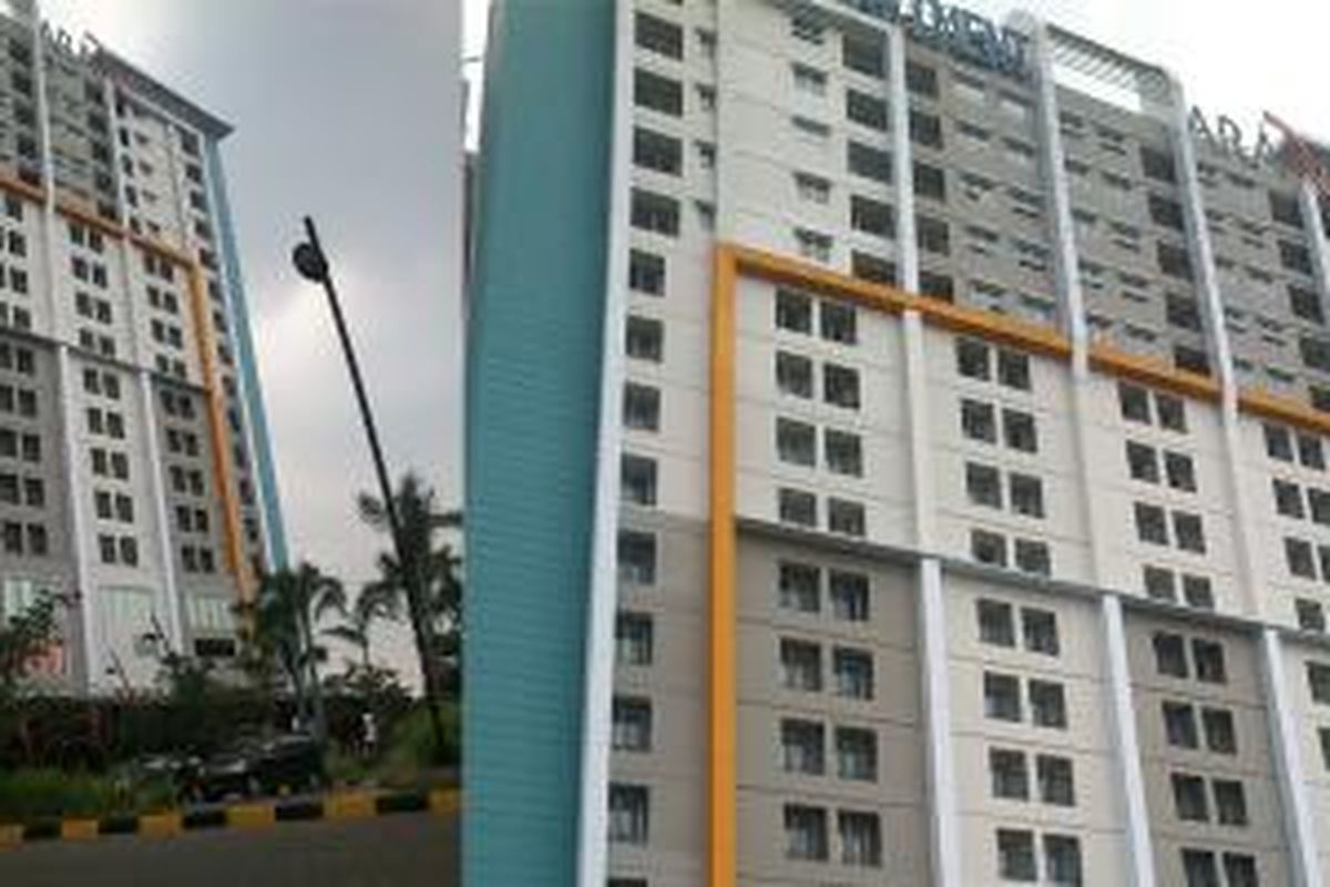 Ara Hotel berada di Skyline Complex, kawasan komersial Gading Serpong