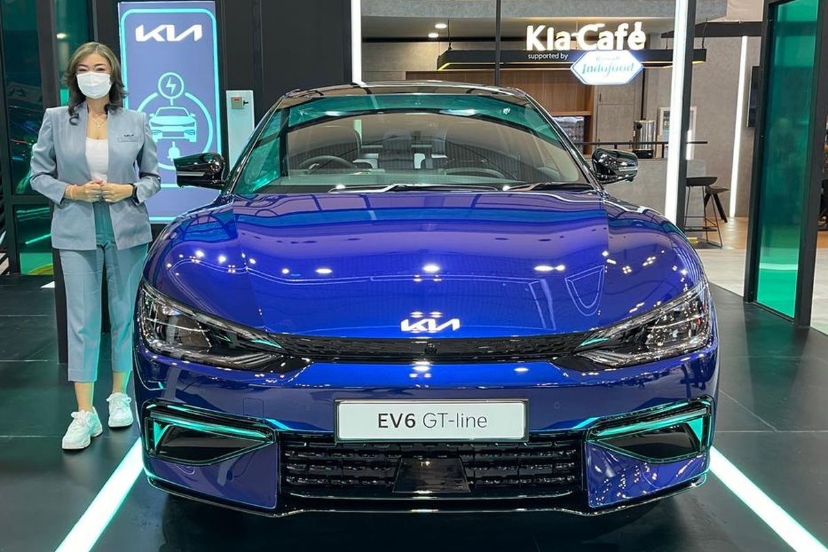 Mobil listrik Kia EV6 GT-Line hadir di GIIAS 2022