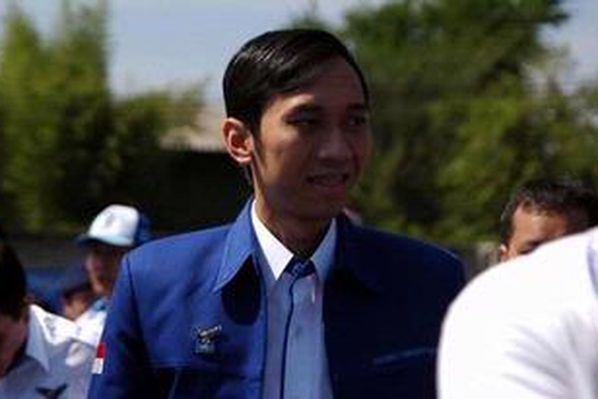 Sekjen Partai Demokrat, yang juga putra bungsu Presiden SBY, Edhie Baskoro Yudhoyono.