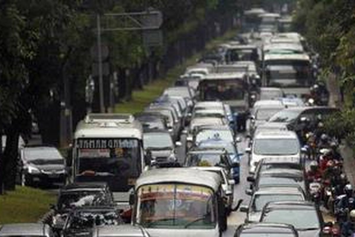 ilustrasi kemacetan
