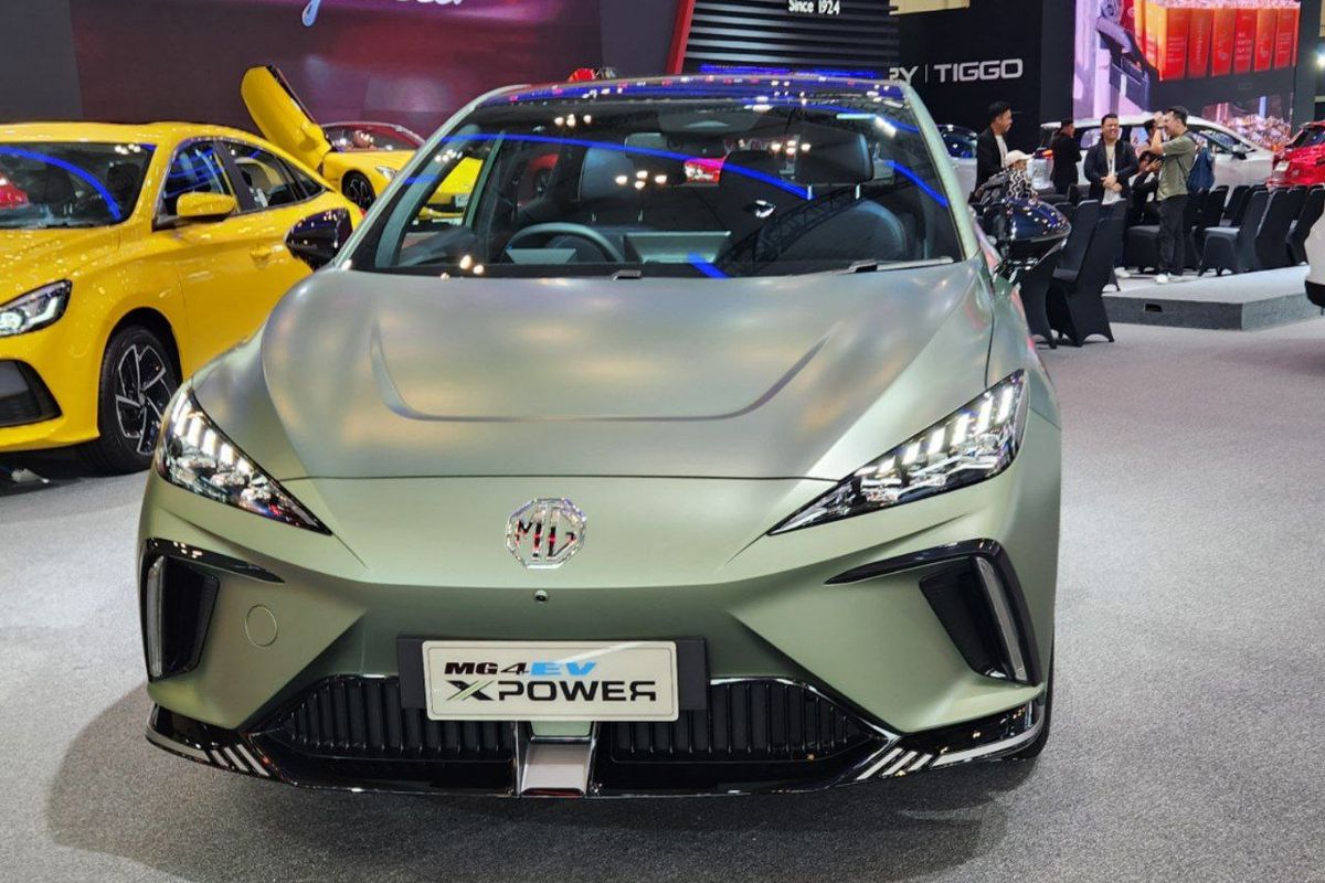 MG 4 EV XPower di GIIAS 2024.