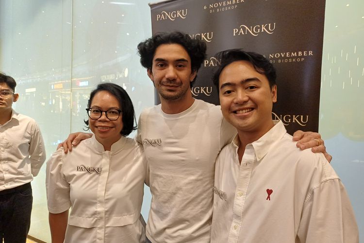 Gita Fara, Reza Rahadian, dan Arya Ibrahim saat ditemui di Jakarta Selatan, Senin (8/9/2025).