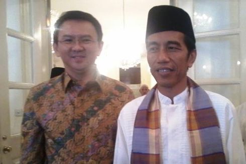 Jokowi Tersenyum Dengar Ahok Berniat Keluar dari Gerindra