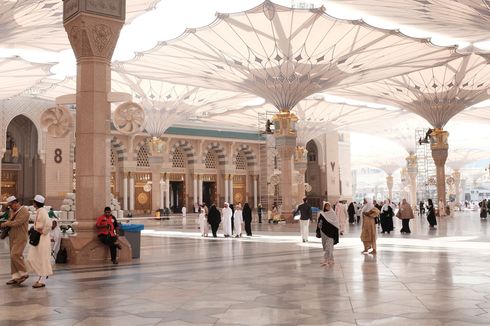 Alur Penggunaan Tasreh Jemaah Haji untuk Masuk Raudhah di Masjid Nabawi