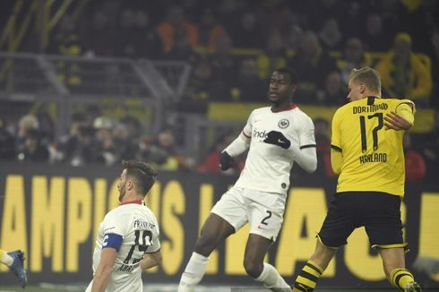 Dortmund Vs Eintracht Frankfurt, Erling Haaland Kembali Cetak Gol
