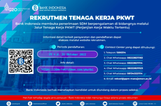 Bank Indonesia Buka Lowongan Kerja PKWT hingga 31 Oktober, Ini Linknya