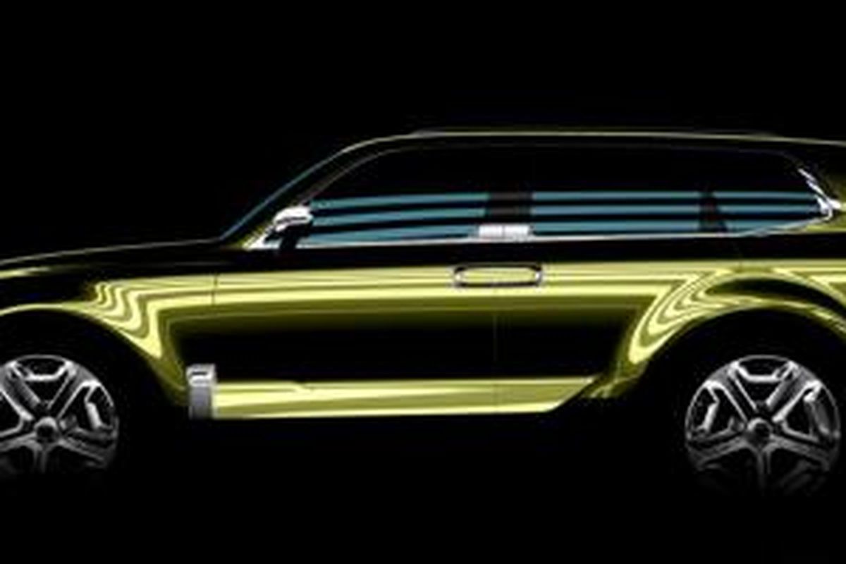 Konsep SUV baru Kia Telluride siap melantai di Detroit Motor Show 2016.