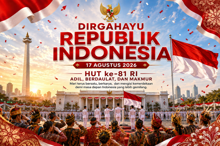 20 Contoh Prompt AI Gambar HUT ke-81 RI yang Keren dan Menarik