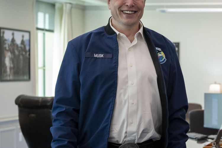 Pendiri Tesla dan SpaceX Elon Musk. 