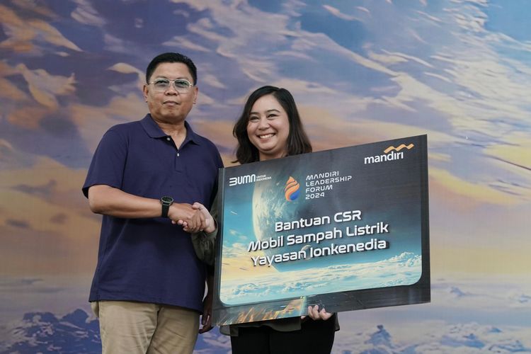 Bank Mandiri menggelar program TJSL di Batam, Kepri.