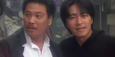 Ng Man Tat dan Stephen Cow dalam film God of Gamblers III Back to Shanghai 1991 