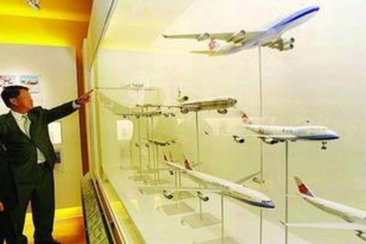 Ilustrasi: Industri penerbangan.