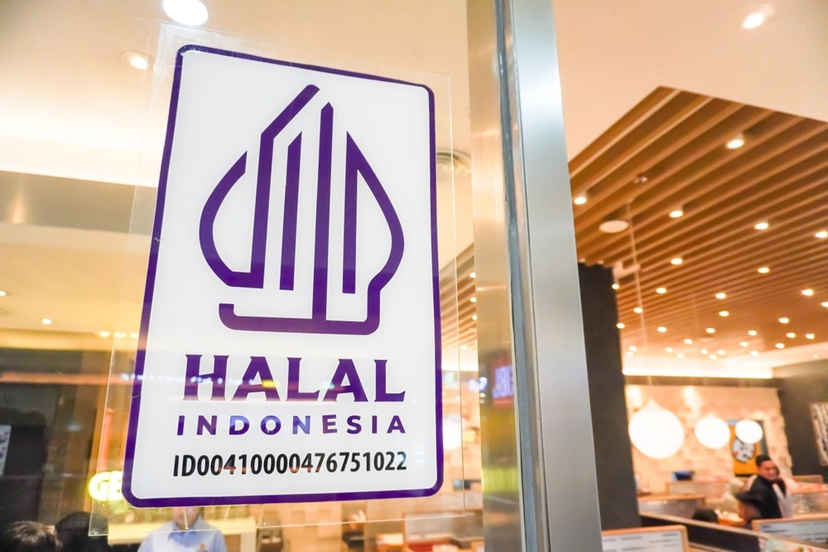 Ilustrasi logo halal.