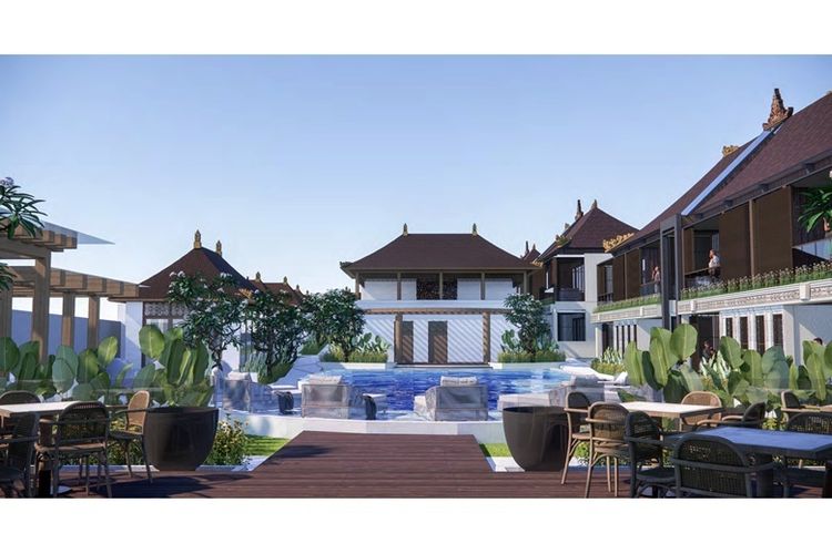 Visual pengembangan M?ua Olea Ubud by Swiss-Belhotel, resor eco-luxury kedua merek M?ua di Bali dengan konsep wellness dan koneksi budaya lokal. 