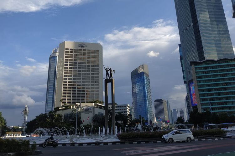 Monumen Selamat Datang di Bundaran HI, Jakarta Pusat