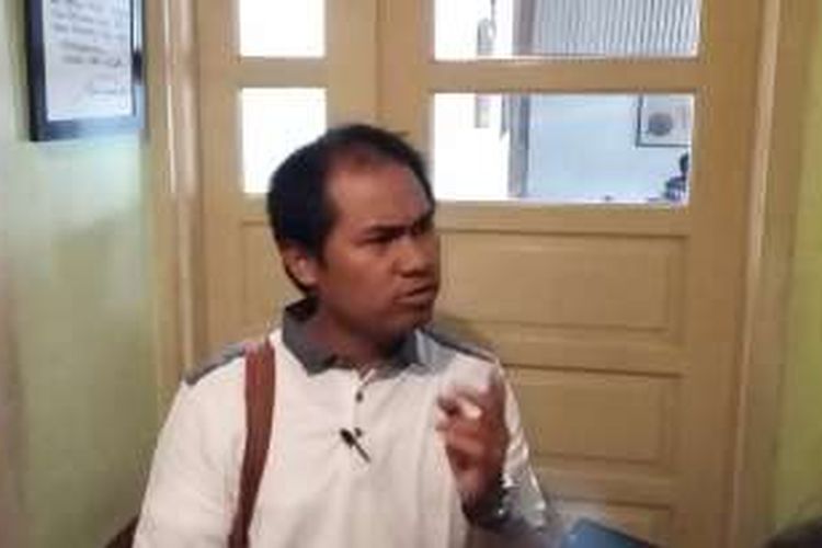 Ahli neuropsikologi saraf Ihsan Gumilar dalam diskusi Polemik di Cikini, Jakarta, Sabtu (7/5/2016).