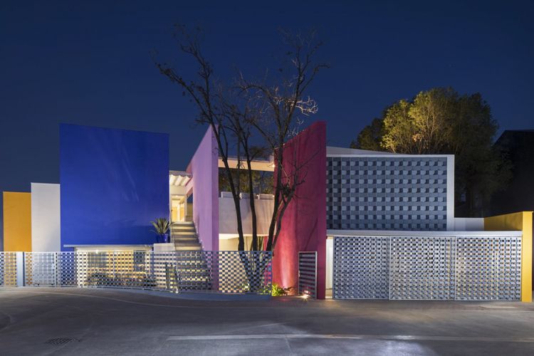 Rumah Casa TEC 2015 di Sierra Madre, Meksiko. 
