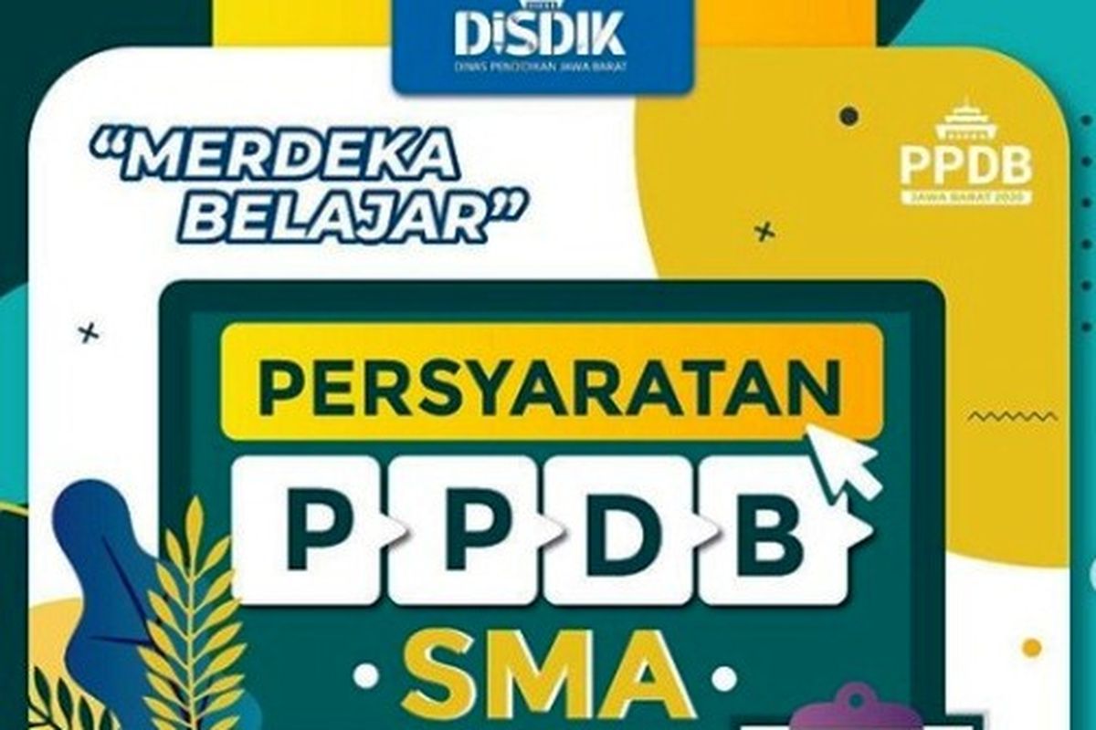 Tangkapan layar PPDB 2020 Jabar.