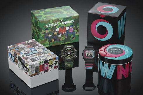 Intip Arloji G-Shock yang Terinspirasi Album Gorillaz