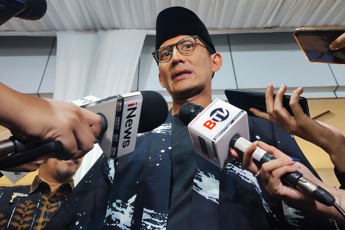 Sandiaga Uno Siapkan Transisi Pemisahan Kementerian Pariwisata dan Ekonomi Kreatif