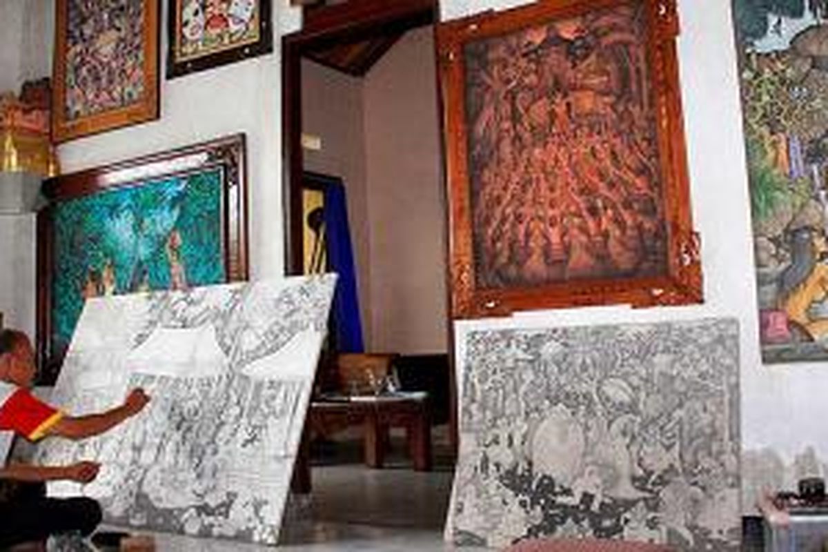 Ubud Kembangkan Gaya Lukisan Tradisional Modern