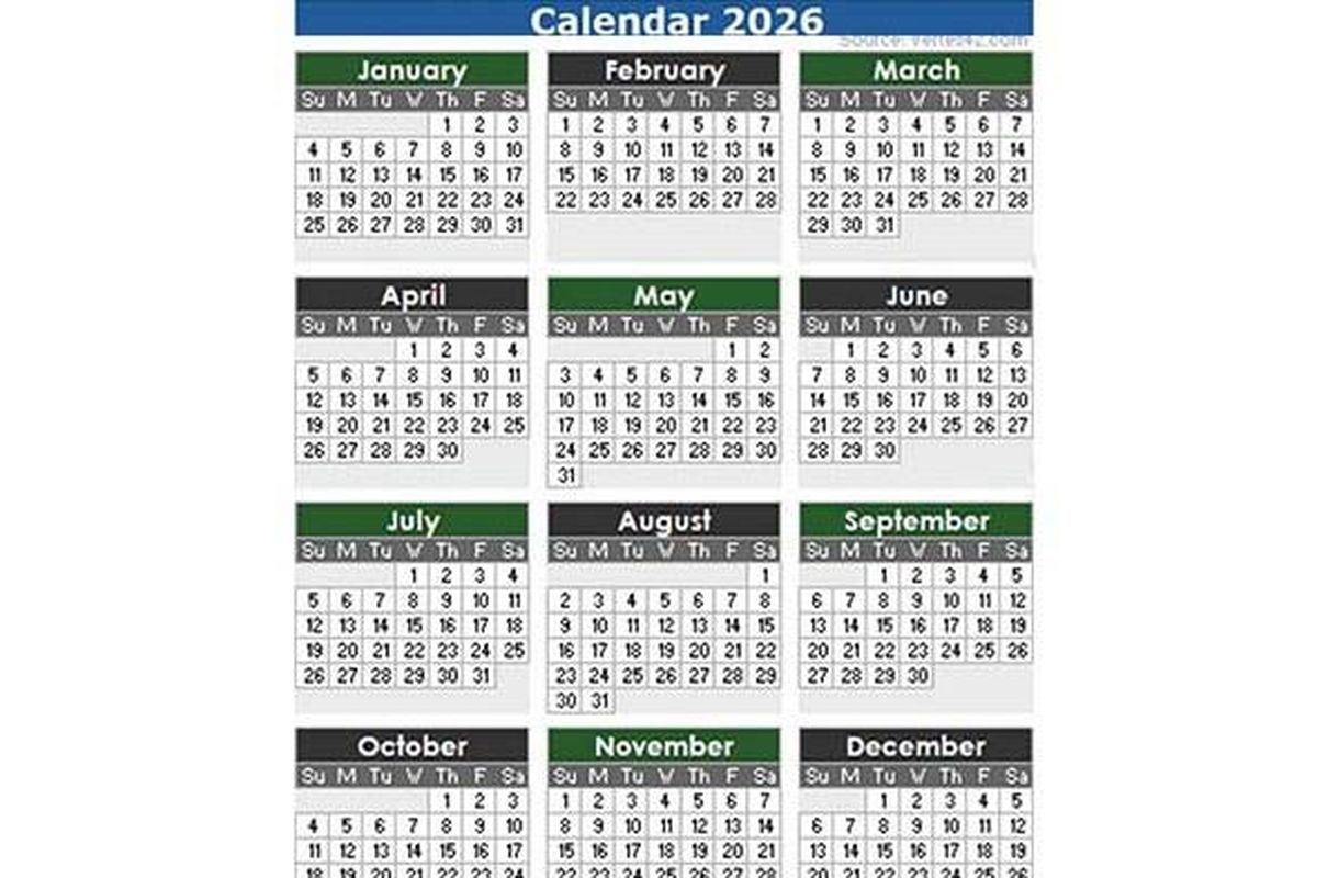Daftar hari libur dan cuti bersama kalender 2026. Kalender 2026: Ada Berapa Hari Libur Nasional, Cuti Bersama, dan Long Weekend?