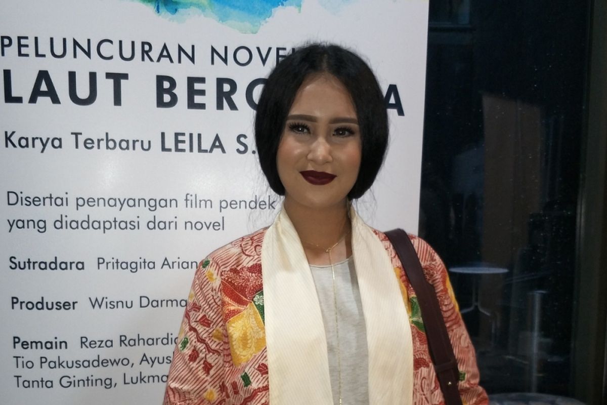 Ayushita Nugraha dalam wawancara di Institut Français dIndonésie (IFI), Jakarta Pusat, Selasa (12/12/2017).