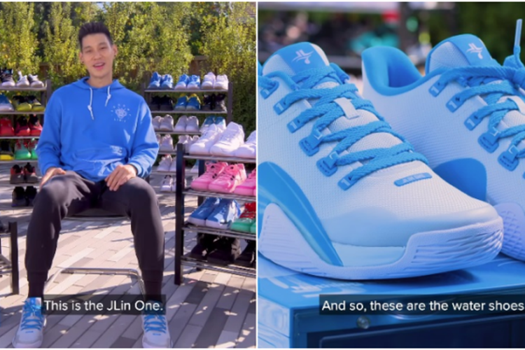 Jeremy Lin dan signature shoes nya dari brand  Xtep asal China.