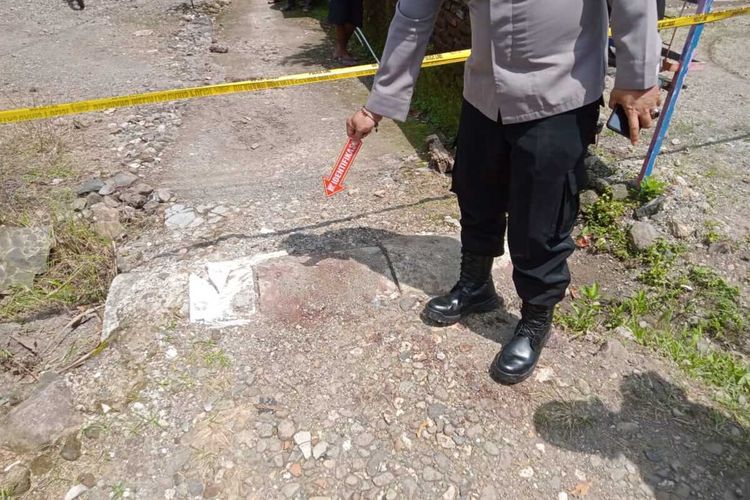 Lokasi penganiayaan seorang pria di Desa Rangkah, Kecamatan Buayan, Kabupaten Kebumen, Jawa Tengah, Jumat (4/11/2022)