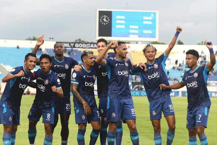 Hasil Arema FC Vs Dewa United 4-0: Careca Sumbang 2 Gol, Singo Edan Putus Hasil Minor