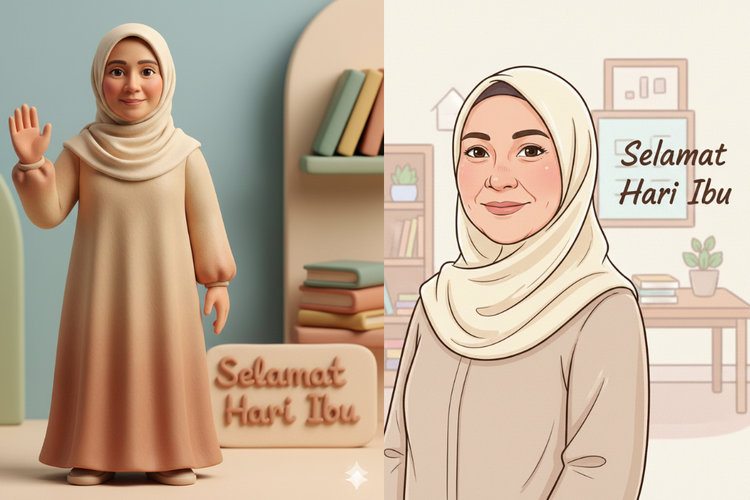 5 Prompt AI Edit Foto untuk Ucapan Hari Ibu yang Lebih Spesial