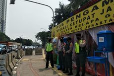 Cegah Pemudik, Polisi Bangun Pos Pengamanan di Jalan Perintis Kemerdekaan
