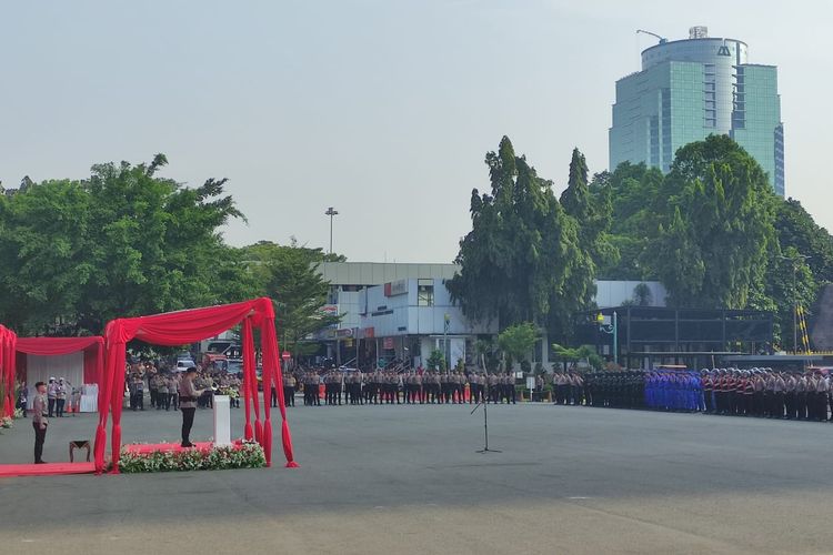 Kabarhakam Polri, Komjen Fadil Imran luncurkan Tim Patroli Perintis Presisi seluruh Indonesia, di Mapolda Metro Jaya, Rabu (14/6/2023).