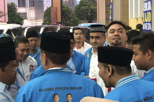 Eks Bendum Demokrat Nazaruddin Hadiri Acara Relawan Pendukung Prabowo-Gibran