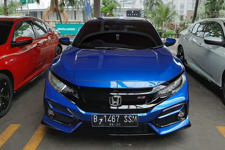 Honda Civic Hatchback RS saat dijajal media, Rabu (19/2/2020)