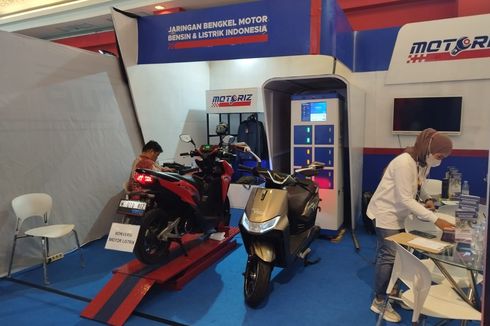 Bengkel Khusus Motor Listrik di IIMS 2023, Terima Semua Merek