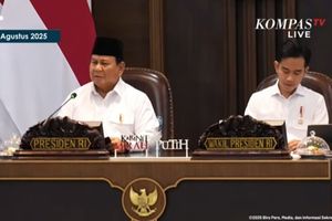 Puja Puji Prabowo ke Jokowi dan Para Menteri dalam Sidang Kabinet: Kita di Arah yang Benar...