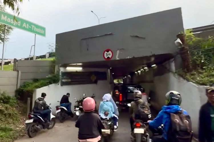 Uji Coba One Way Terowongan Jalan Desa Tapos Depok Dimulai 7 Mei, Ini Rute Alternatifnya