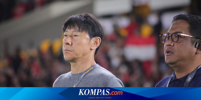 Timnas U23 Indonesia Vs Taiwan 9-0: Tepuk Tangan Shin Tae-yong untuk Kerja Keras Garuda Muda