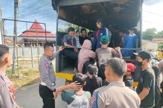 Polres Bangkalan Tangkap 46 Remaja yang Cegat Kendaraan di Suramadu