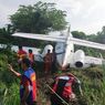 Pesawat Tergelincir di Morowali Berpenumpang 8 Orang, 2 Dilarikan ke Puskesmas