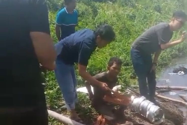 Pria di Jambi Nekat Curi Ratusan Meter Kabel Induk Bawah Tanah 20 Ribu Volt Milik PLN