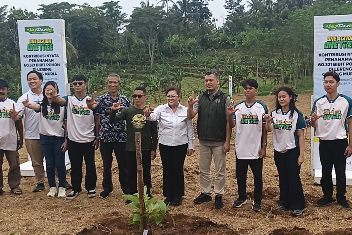 Penutupan Kampanye Lingkungan OAOT 2025 di Kudus, 50 Peserta Tanam Pohon