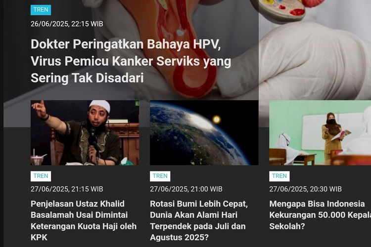 [POPULER TREN] PSHT Minta Maaf Perkara Spanduk di Jepang | Bahaya HPV Pemicu Kanker Serviks