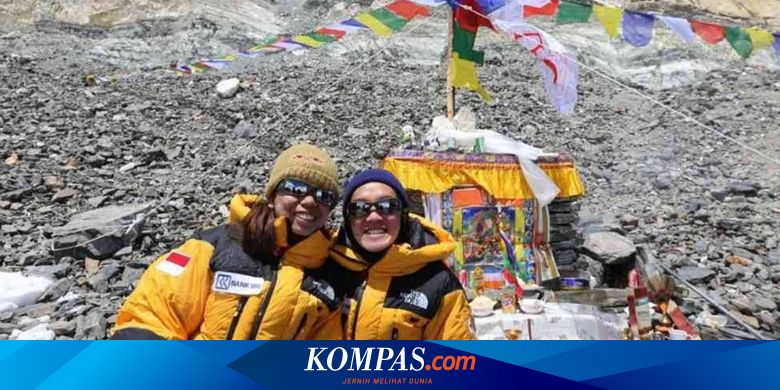 Bendera Merah Putih Kembali Berkibar Di Puncak Gunung Everest Halaman All Kompas Com