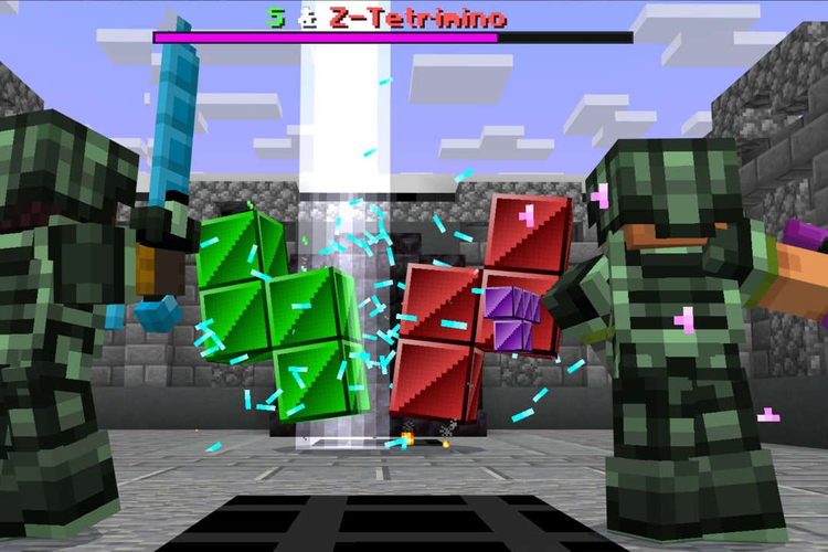 DLC Tetris di Minecraft