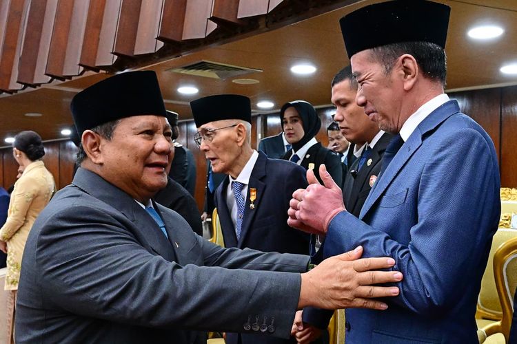 Momen Prabowo Temui Mantan Presiden-Wapres dan Tamu Internasional Usai Pidato Kenegaraan