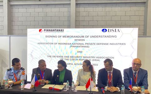 Indonesia, Czech Republic Ink Deal on Defense Industry 