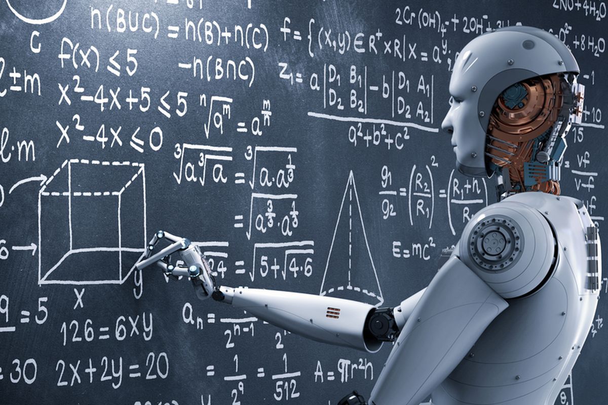 Ilustrasi Superintelligence, proyek baru Meta untuk mengembangkan AI dengan kecerdasan yang dapat melampaui manusia.