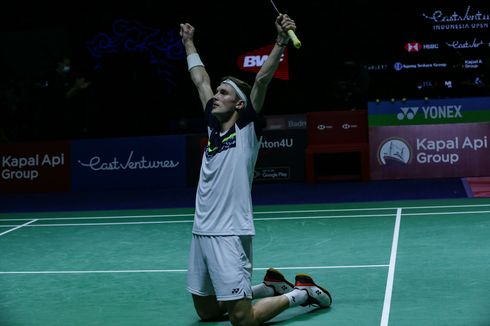 BERITA FOTO: Tak Terkalahkan, Axelsen Juara Indonesia Open 2022